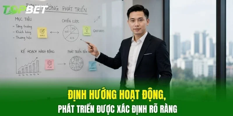 Định hướng hoạt động, phát triển được xác định rõ ràng