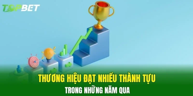 Thương hiệu đạt nhiều thành tựu trong những năm qua